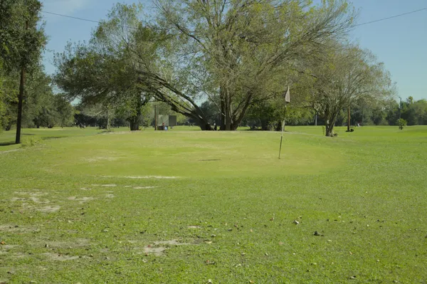 Green view of Hole 13