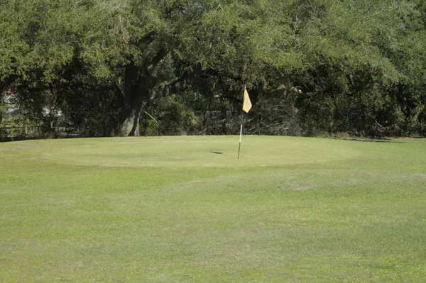 Green view of Hole 16