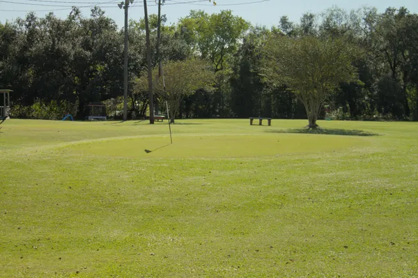 Green view of Hole 18